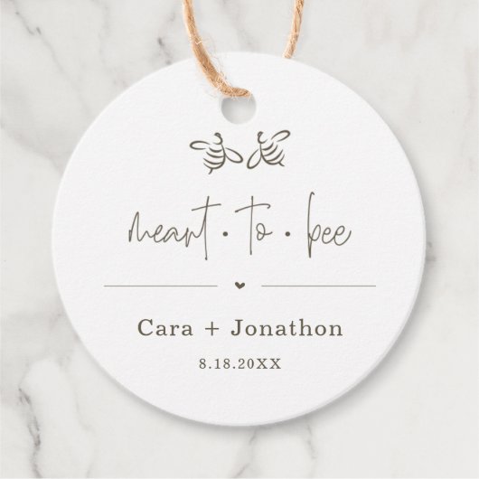 Bedeutung für Honig Jar Gevor / Saatgut-Packet Geschenkanhänger (Vorderseite)