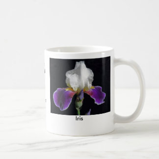 Bedeutung in der Natur: Iris-Blume Kaffeetasse