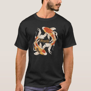 Bedeutung – Koi-Fisch Symbol für Wachstum, Inspira T-Shirt