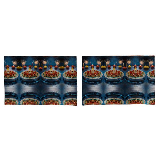 Bedeutung und Geschichte im Diwali Kissenbezug (Vorderseite-Set)