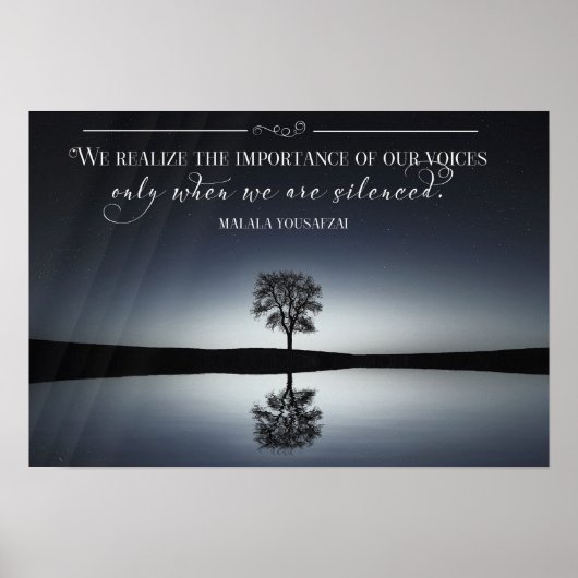 Bedeutung unserer Stimmen Poster (Vorne)