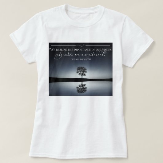 Bedeutung unserer Stimmen T-Shirt (Design vorne)