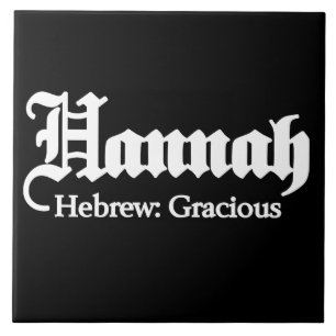 Bedeutung von Hannah Fliese