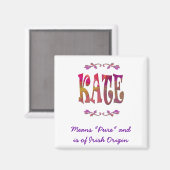 Bedeutung von Kate Magnet (Vorderseite/Rückseite)