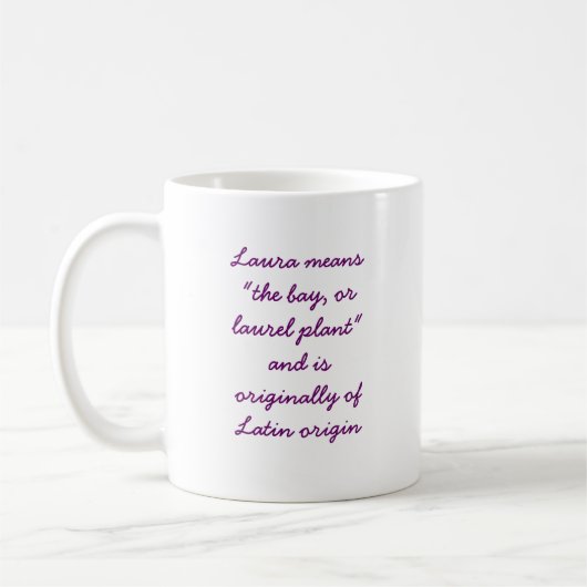 Bedeutung von Laura-Tasse Kaffeetasse (Links)