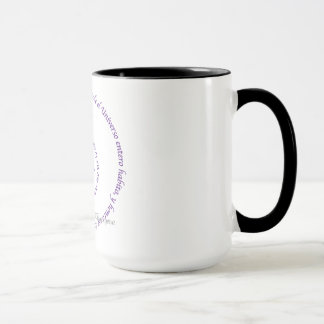 Bedeutung von Namaste' en Espanol Tasse