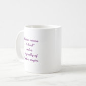 Bedeutung von Rebecca-Tasse Kaffeetasse (Vorderseite Links)