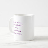 Bedeutung von Sandra-Tasse Kaffeetasse (Vorderseite Links)