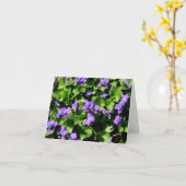 Bedeutung von Violetten-Mitteilungskarten Karte (Gelbe Blume)