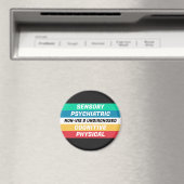 Bedeutungen der Disability Pride Flag Magnet (In Situ (Geschirrspüler))