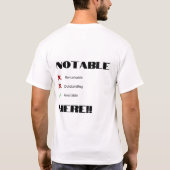 bedeutungslos T-Shirt (Rückseite)