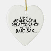 Bedeutungsvolle Beziehung Bari Sax Keramikornament (Rechts)