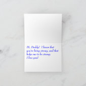 BEDEUTUNGSVOLLE MITTEILUNG: EINSPERRUNG 4 KARTE (Innenseite)