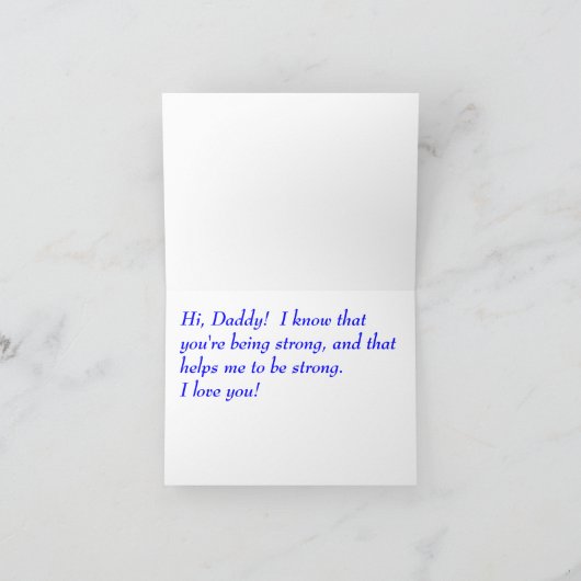 BEDEUTUNGSVOLLE MITTEILUNG:  EINSPERRUNG 4 KARTE (Innenseite)