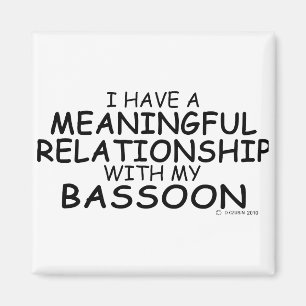 Bedeutungsvoller VerhältnisBassoon Magnet
