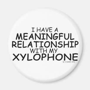 Bedeutungsvoller VerhältnisXylophone Magnet