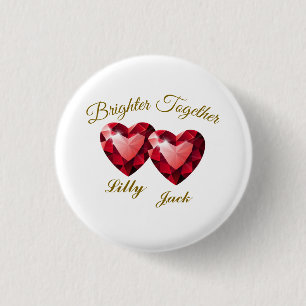 Bedeutungsvolles Geschenk – Elegante Liebe Button