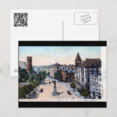 Bedford Ave., Brooklyn, NY 1906 Vintag Postkarte (Vorne/Hinten)