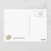 Bedford-Burg Postkarte (Rückseite)