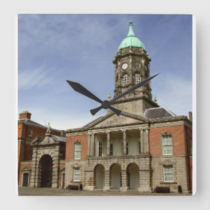Bedford Clock Tower, Dublin Castle Irland Quadratische Wanduhr