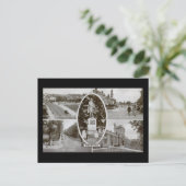 Bedford, England Vintage Postkarte (Stehend Vorderseite)