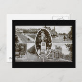 Bedford, England Vintage Postkarte (Vorne/Hinten)