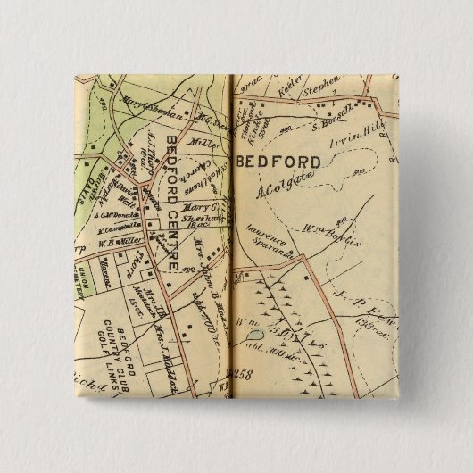 Bedford, New York 2 Button (Vorderseite)