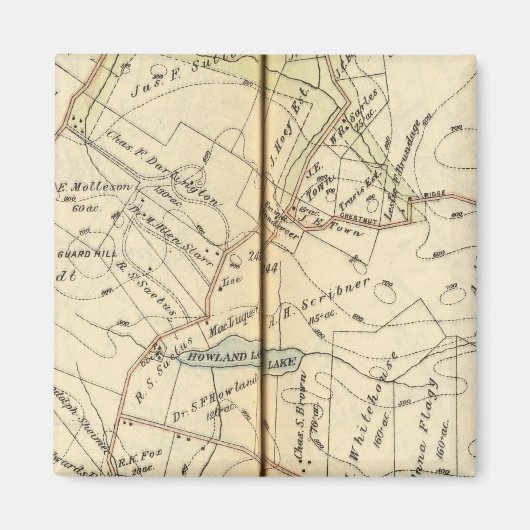 Bedford, New York Magnet (Vorne)