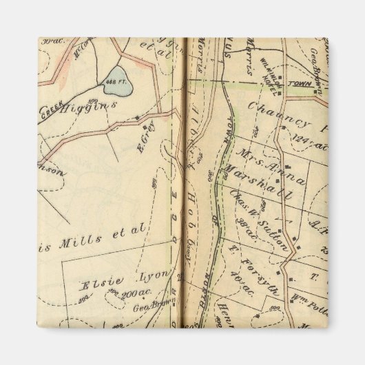Bedford, New York Magnet (Vorne)