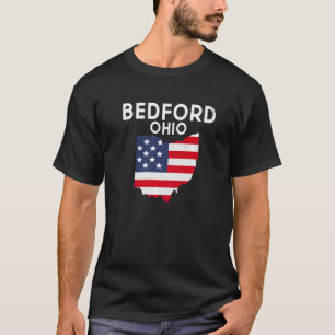Bedford Ohio USA Staat America Travel Ohioan Premi T-Shirt