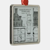 Bedford-Park-Anwesen Ornament Aus Metall (Rechts)