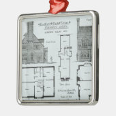 Bedford-Park-Anwesen Ornament Aus Metall (Links)