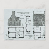 Bedford Park Anwesen Postkarte (Vorderseite)