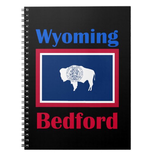 Bedford Wyoming Notizblock (Vorderseite)