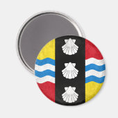 Bedfordshire Magnet (Vorderseite/Rückseite)