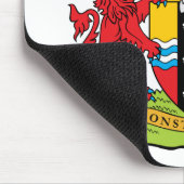 Bedfordshire Wappen Mousepad (Ecke)