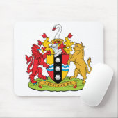 Bedfordshire Wappen Mousepad (Mit Mouse)
