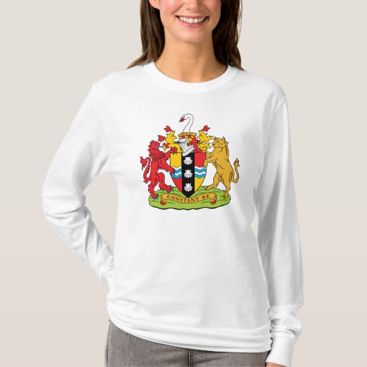 Bedfordshire Wappen T-Shirt (Vorderseite)