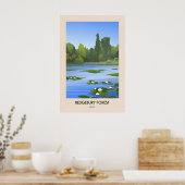 Bedgebury Forest Kent Reiseposter Poster (Küche)