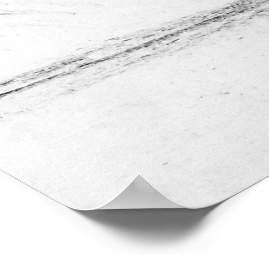 Bedhund - figurative Malerei Poster (Ecke)