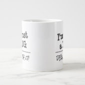 Bedienen Sie sich mit einem unschönen Angebot Jumbo-Tasse (Vorderseite)
