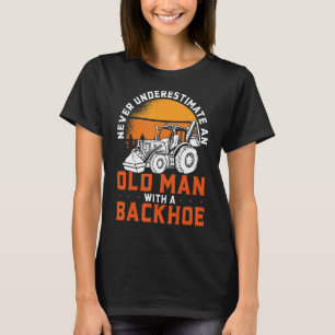 Bediener der Backhofanlage für schwere Geräte Männ T-Shirt