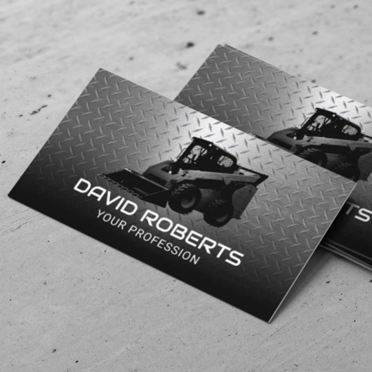 Bediener der Leiteinrichtung für bauliche Schwerge Visitenkarte