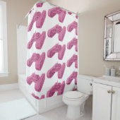 Bediener des Tanktracks Duschvorhang (Beispiel)