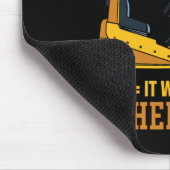 Bediener Gabelstaplerfahrer Vatertag Lustiger Gabe Mousepad (Ecke)