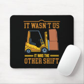 Bediener Gabelstaplerfahrer Vatertag Lustiger Gabe Mousepad (Mit Mouse)