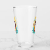 Bedienerfreundlicher Pool Ring mit Drink Art Glas (Rechts)