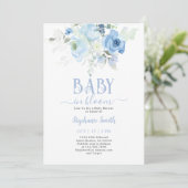 Bedienerfreundliches Baby in der Kinderdusche von  Einladung (Stehend Vorderseite)