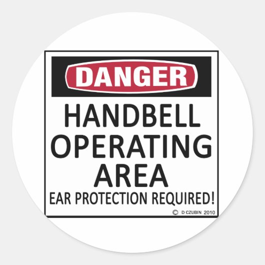 Bedienfeldgriff Runder Aufkleber (Vorderseite)