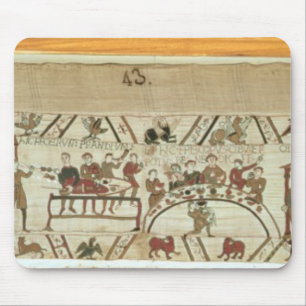 Bedienstete, die ein Bankett für William I Mousepad